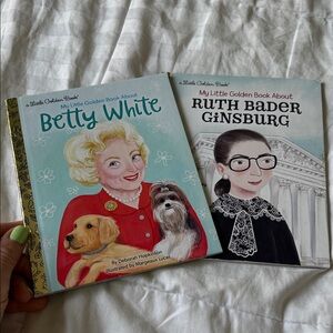 Little Golden Books: Betty White & Ruth Bader Ginsburg